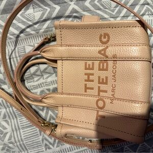 Marc Jacobs Blush Pink Tote Bag